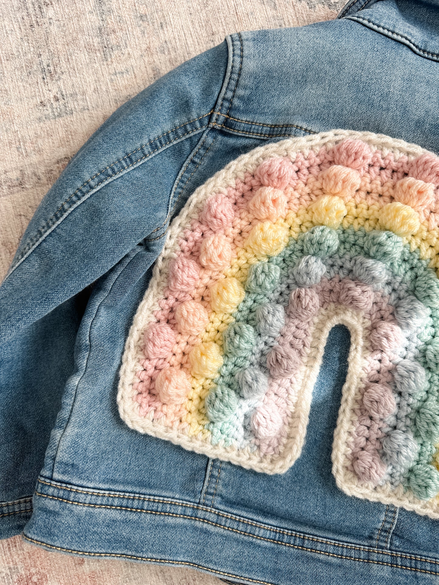Upcycled Kids Denim Jacket