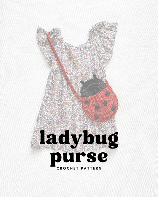 Ladybug Purse Crochet Pattern