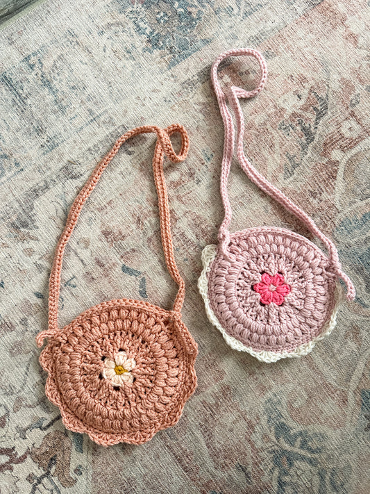 Kids Flower Purse