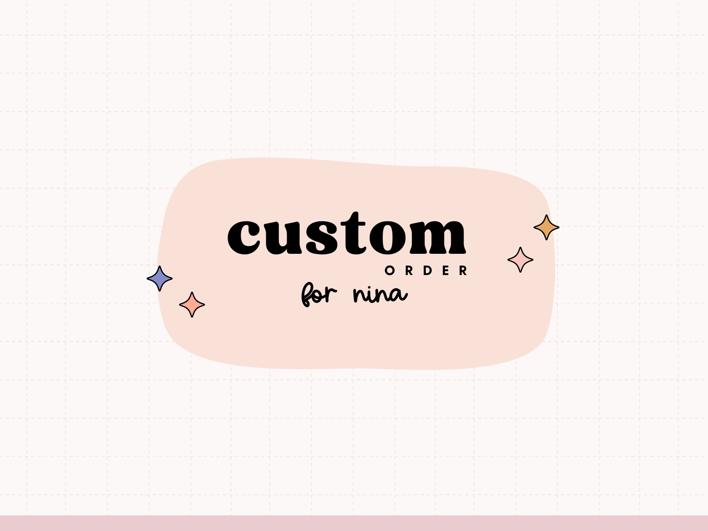 CUSTOM ORDER | Amelia Doll for Nina