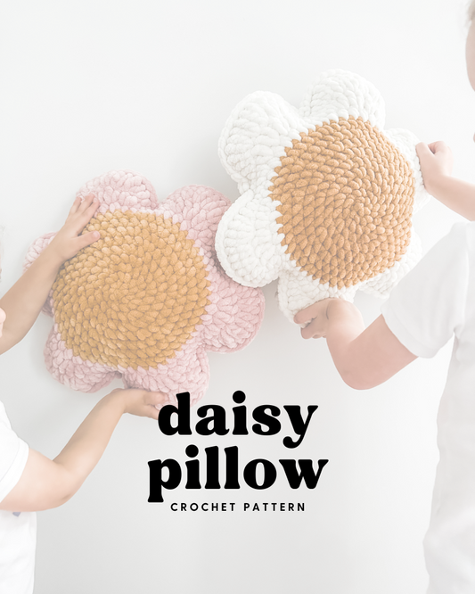 Daisy Days Pillow Crochet Pattern