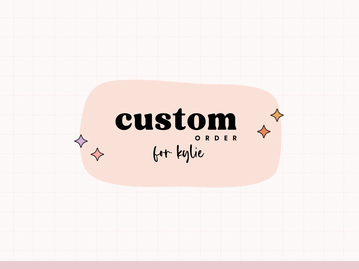 CUSTOM ORDER | Large Mermaid Plushie for Kylie