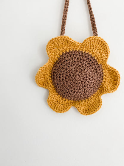 Daisy Kids Purse Crochet Pattern