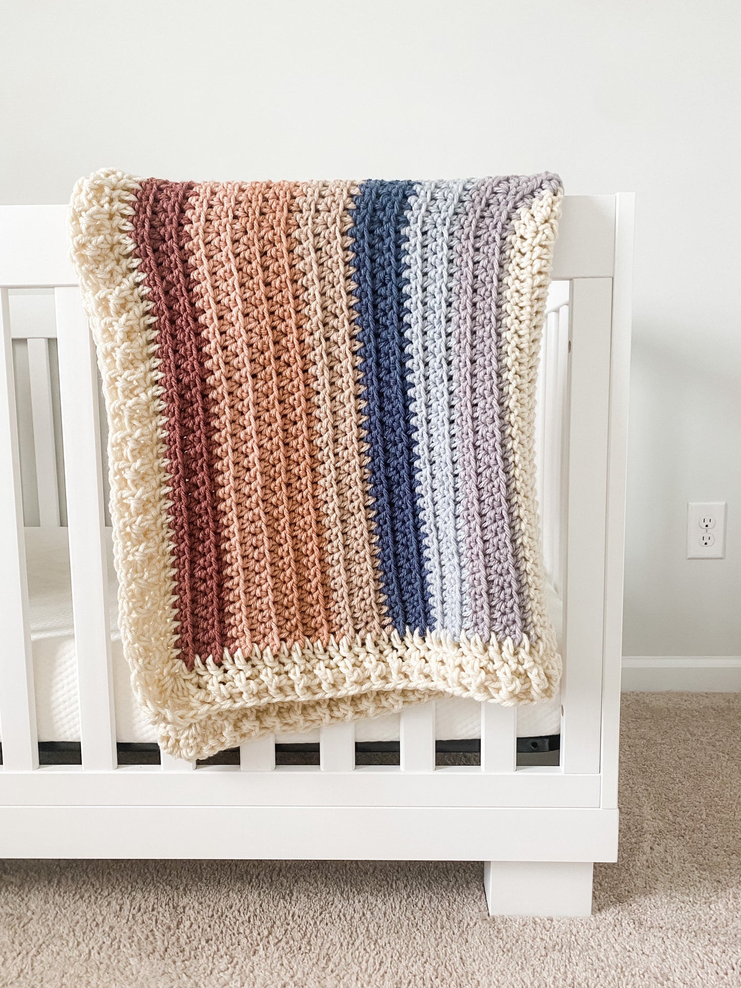 Boho Rainbow Blanket