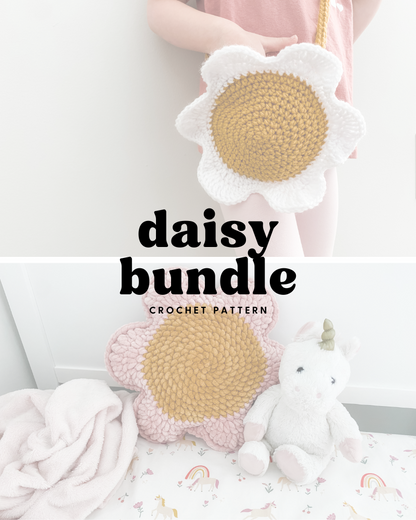 PATTERN BUNDLE | Daisy Days Crochet Pillow Pattern