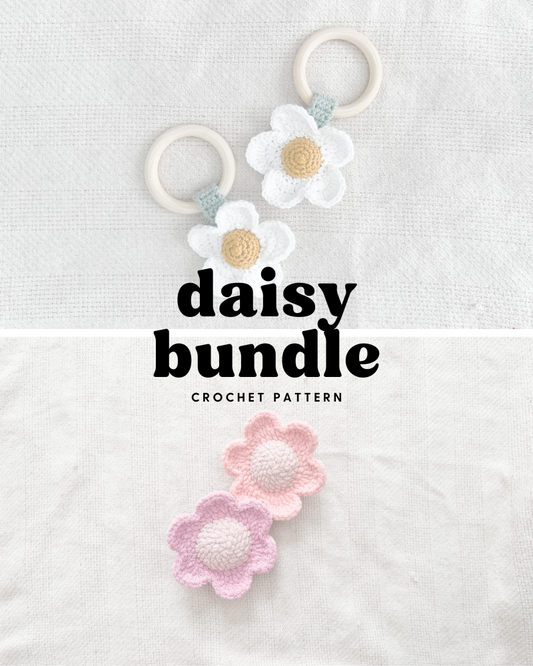 PATTERN BUNDLE | Mini Daisy Crochet Pattern